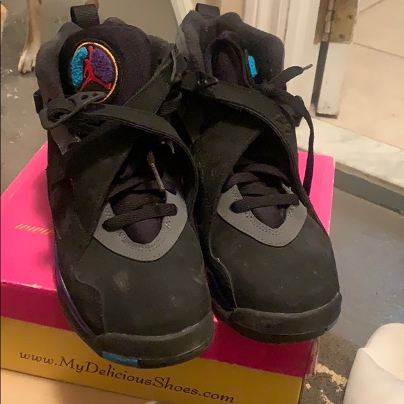 Jordan 8 aqua - Picture 2 of 3